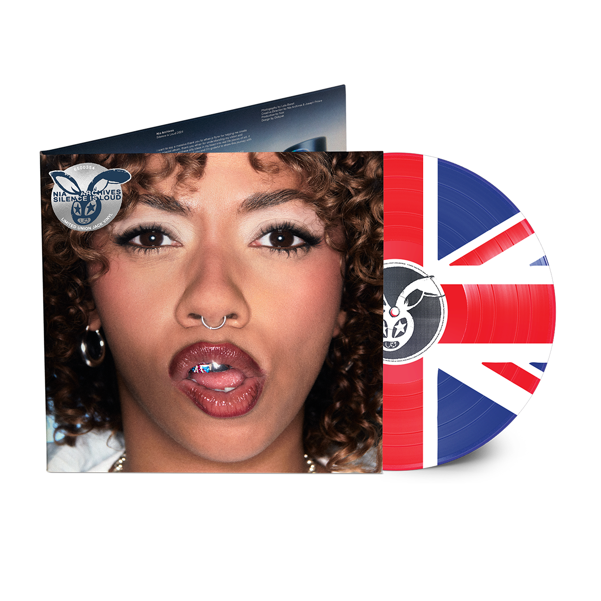 Silence Is Loud - LIMITED UNION JACK VINYL WITH SIGNED INSERT