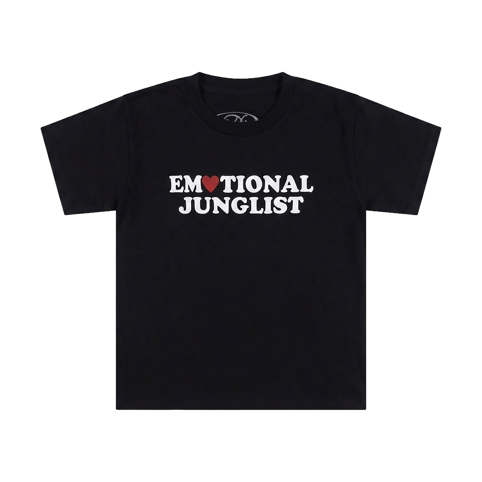 Nia Archives - Emotional Junglist Black Baby Tee