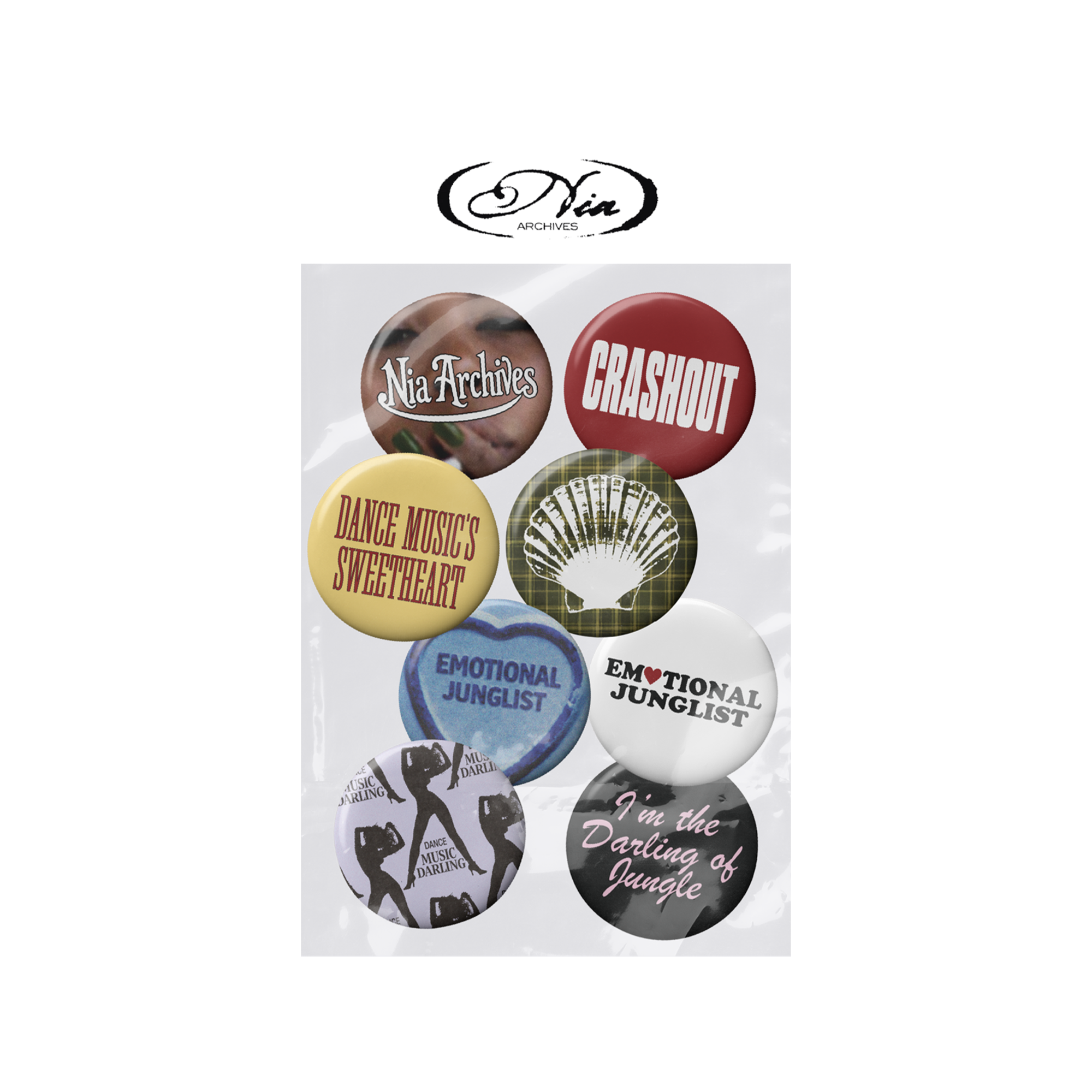 Nia Archives - Pin Badge Set