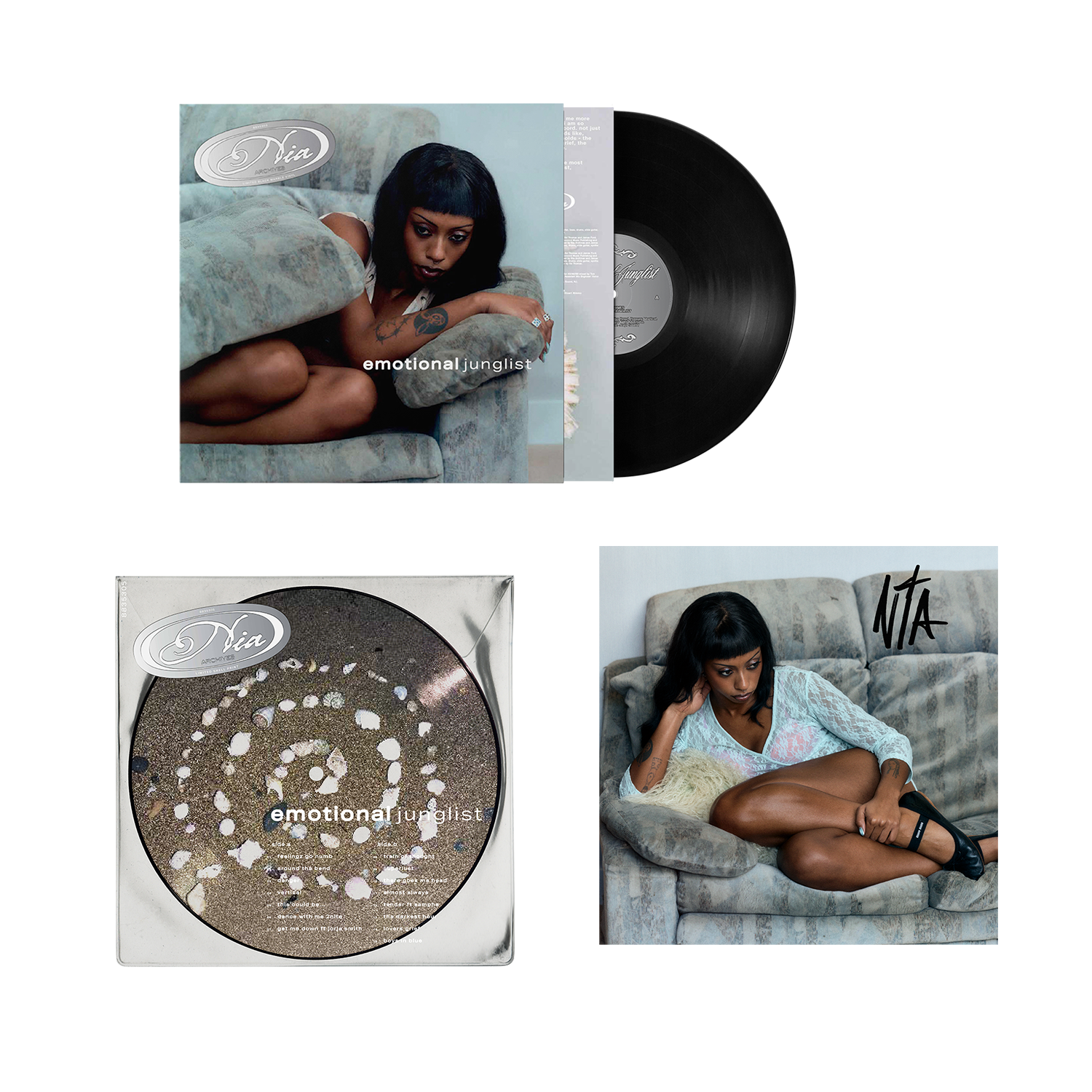 Shell Picture Disc, Vinyl LP & Signed Art Card