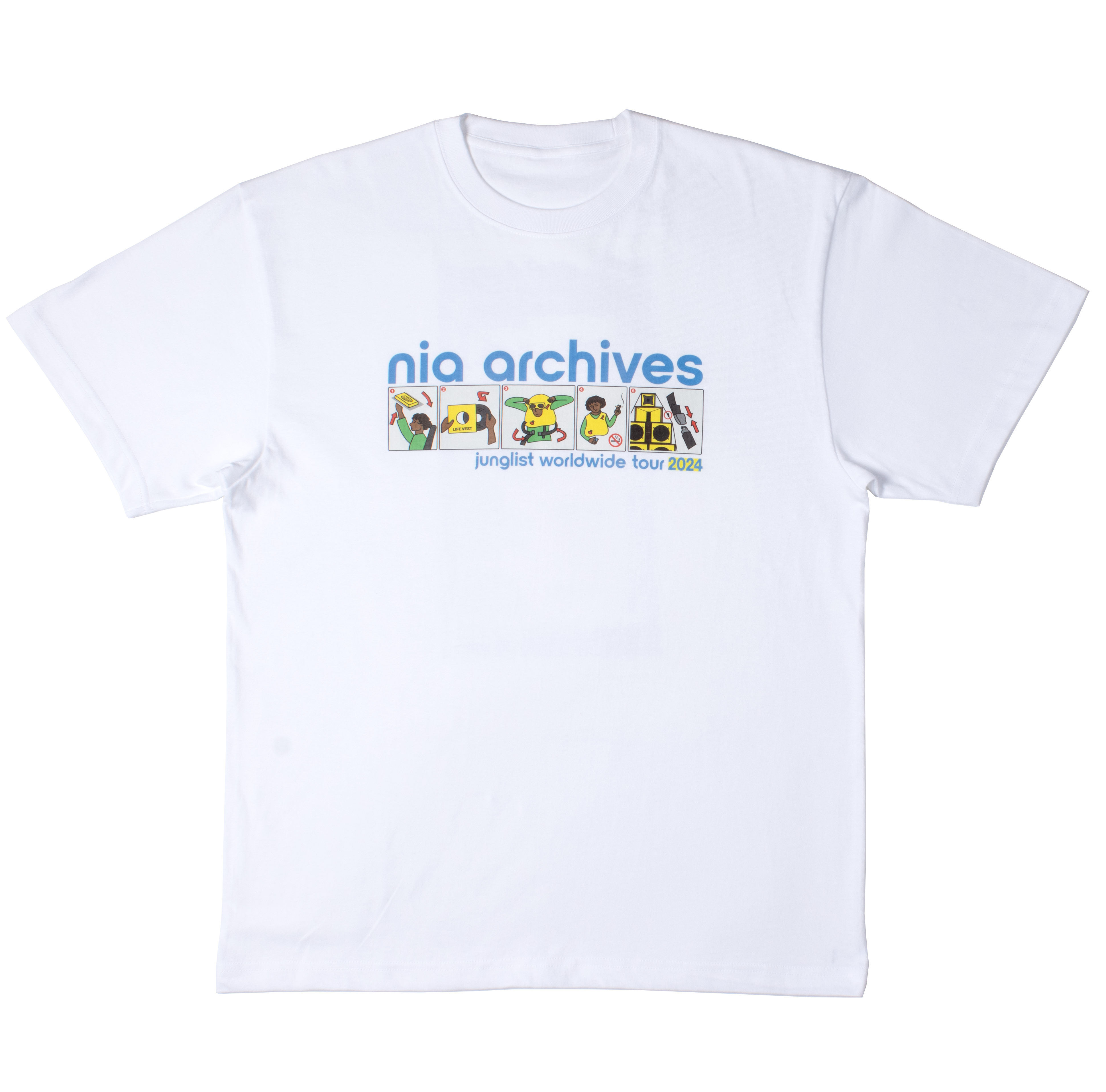 Nia Archives - Junglist Worldwide Tour 2024 T-Shirt